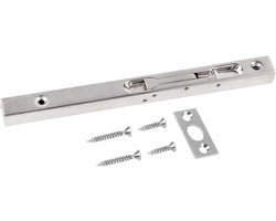 Deurbeschermer met Grendelbeveiliging - Roestvrij Staal Veiligheidsdeurbeslag