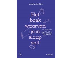 Het boek waarvan je in slaap valt