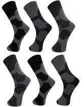 6 paar Samtex badstof THERMO sokken 43-46