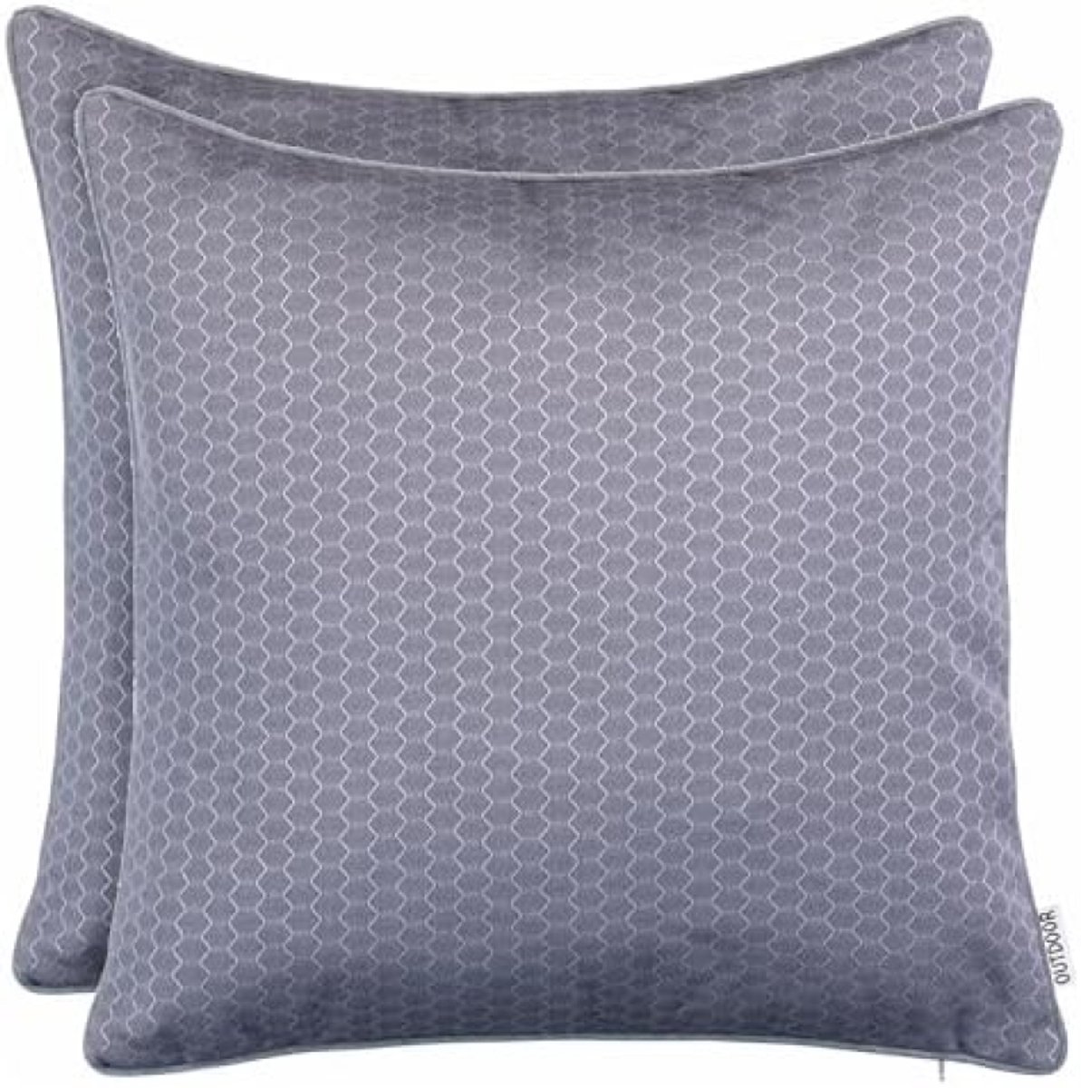 PromoHome 2-delig terras kussenset 45x45 cm - Weerbestendig en onderhoudsvriendelijk