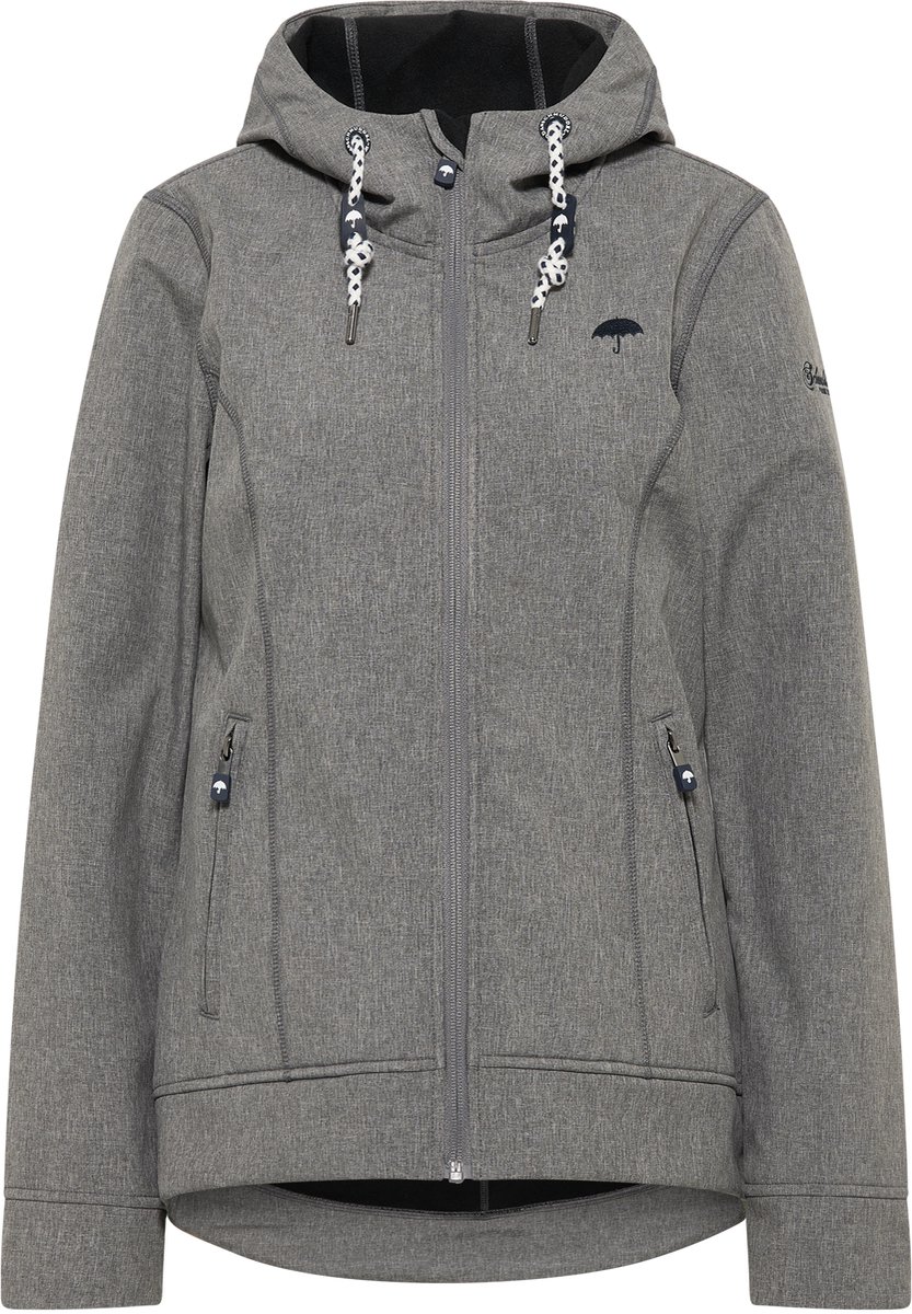 Schmuddelwedda softshell jas Grijs