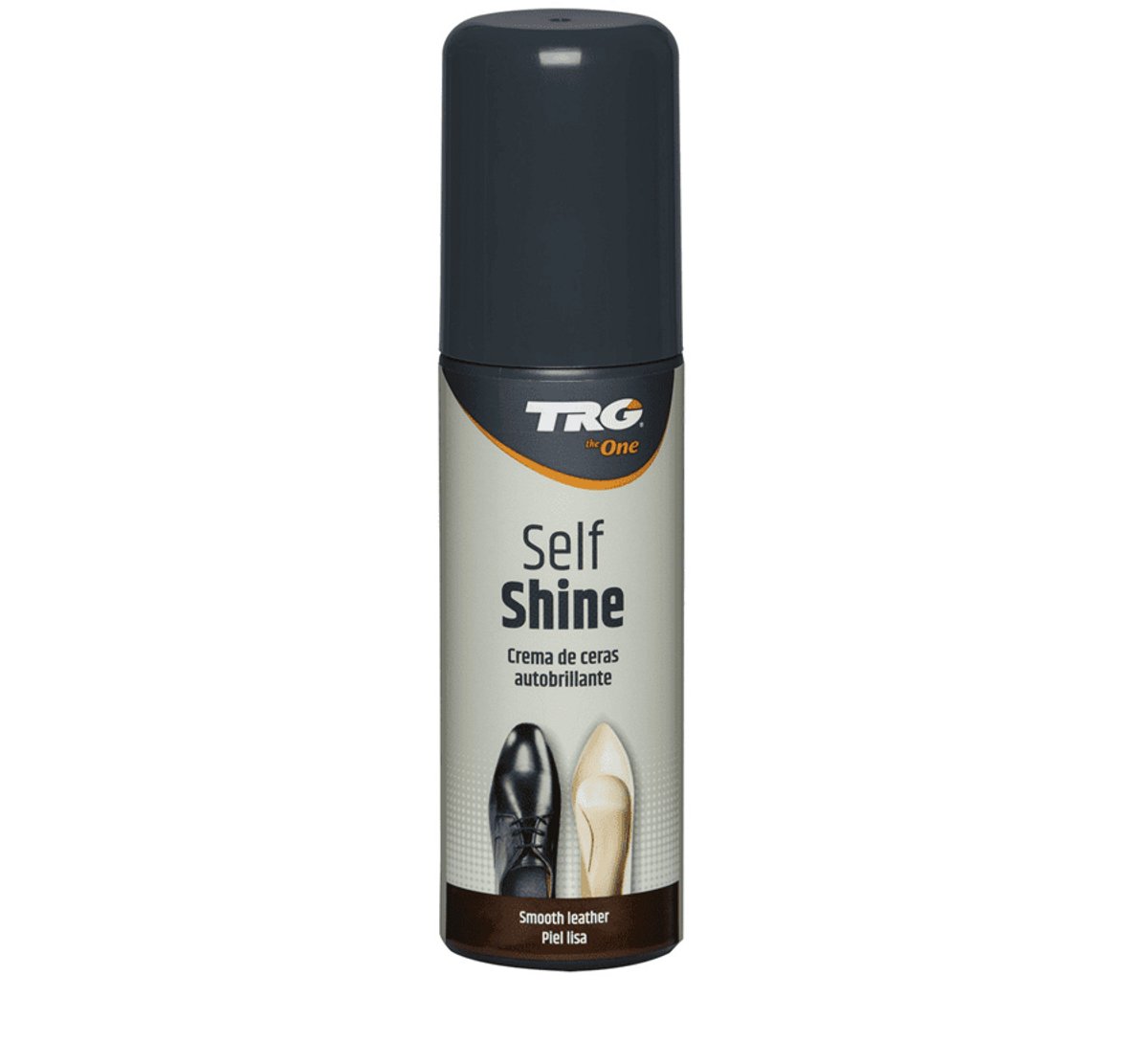 TRG - Schoencrème self shine applicator - Zwart - 75 ml