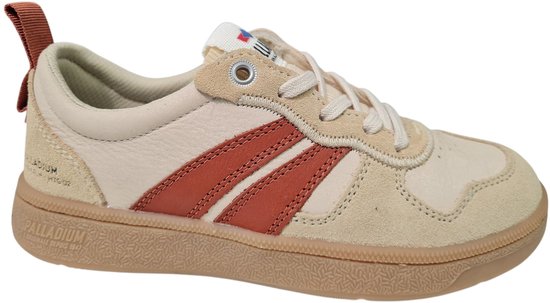Baskets pour femmes Palladium Pallacup Nubuck Witte Femme Beige