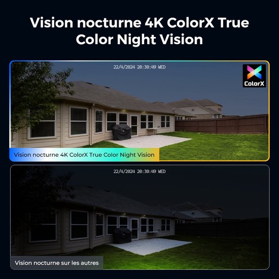 Reolink ColorX 4K 8MP PoE IP-camera met echt full-color nachtzicht van Reolink — afbeelding 4