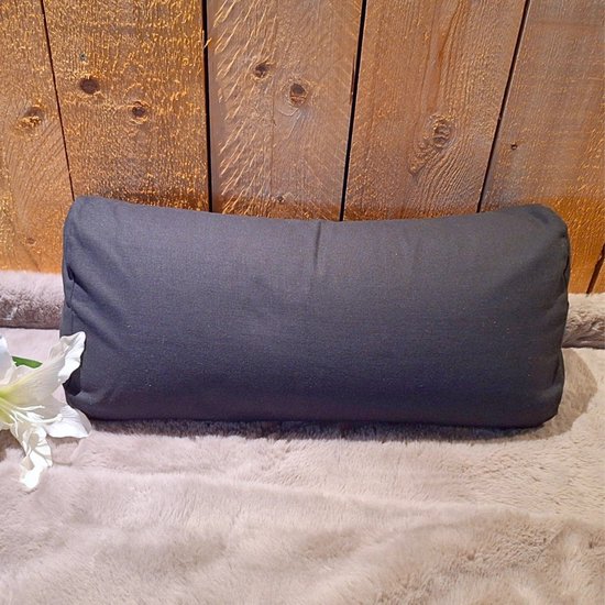 YogaStyles Design Bolster - Ovaal Zwart van YogaStyles — afbeelding 2