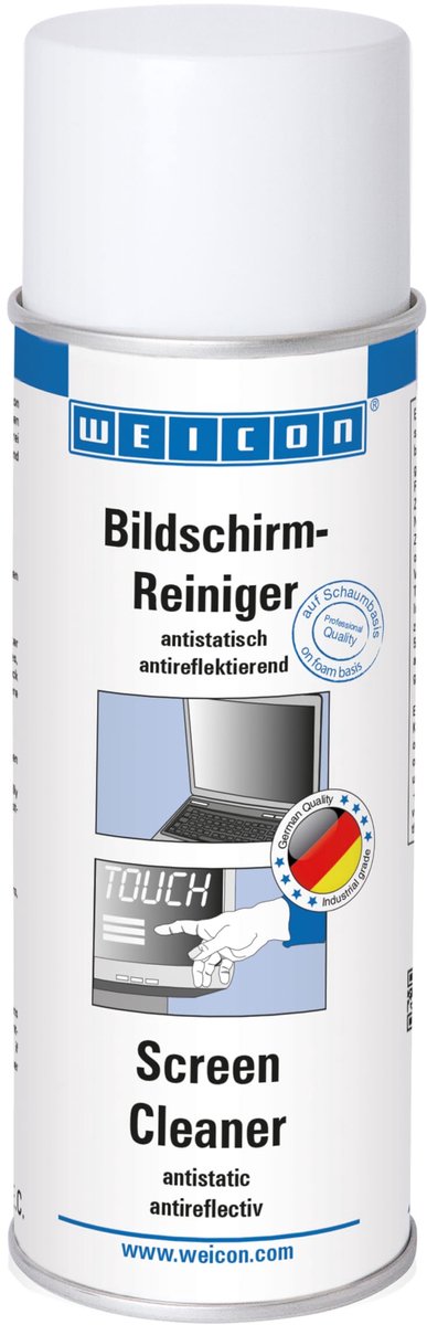 Weicon Schermreiniger – 200 ml – Transparant – Voor Telefoon Laptop TV Tablet