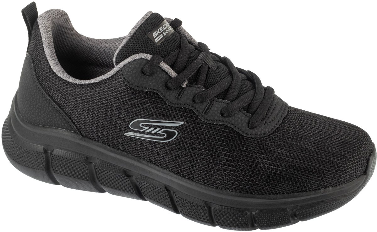 Skechers Bobs B Flex - Icy Edge, Mannen, Zwart, Sneakers, maat: 44