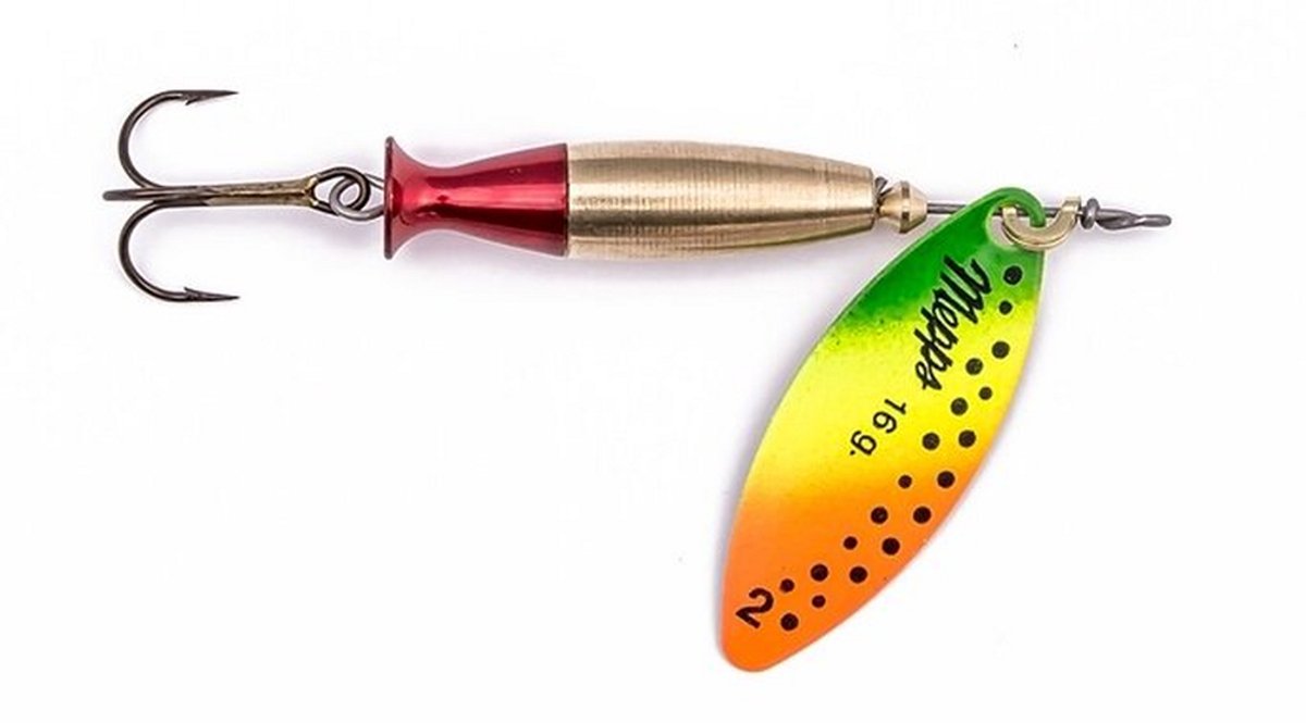 Mepps Aglia Long Heavy tiger - #1 - 8 gram - Fishing-bait.nl