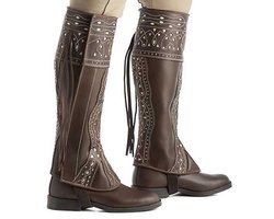 Hispano Hipica Country Halve Chaps Bruin XL