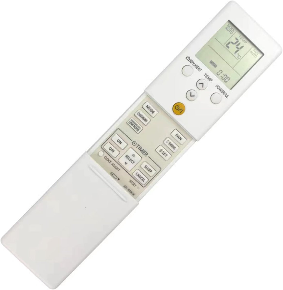 Geschikt voor Gree Vervangende afstandsbediening voor Fujitsu airconditioner AR-REB1E AR-REY1U, RM-AR-REB1E-FJ008