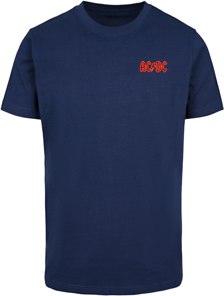 Merchcode ACDC PWR T-Shirt MP5011709 Light Navy-XL