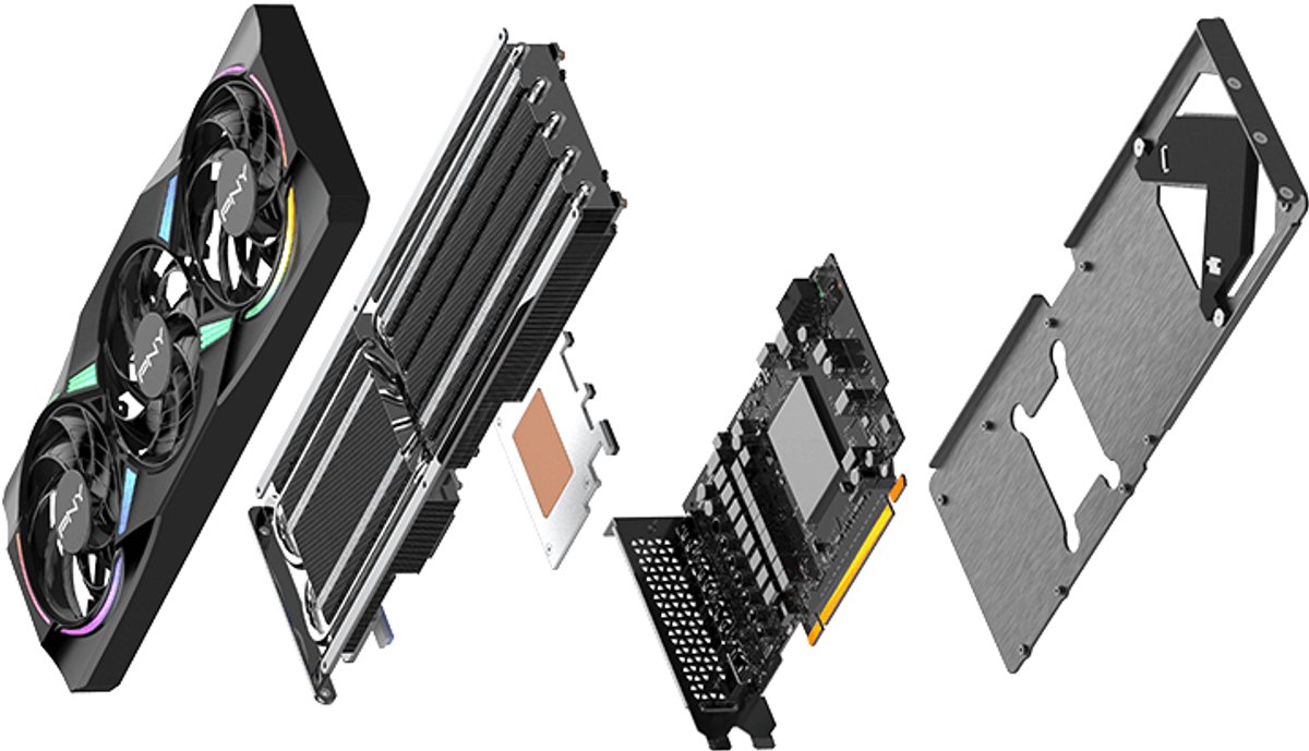 Pny Geforce Rtx 5070 Epic-X Rgb Oc Nvidia 12 Gb Gddr7 videokaart - afbeelding 7