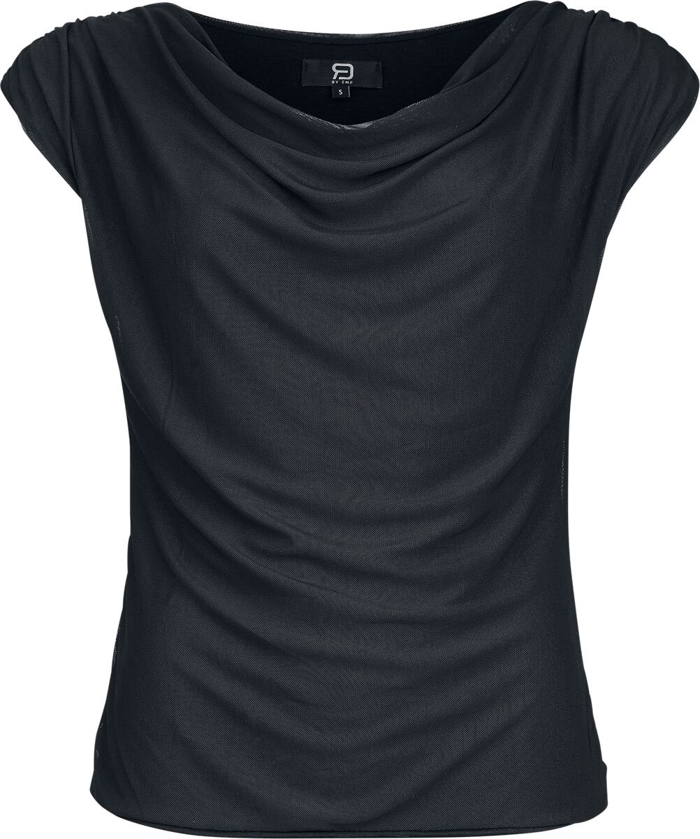R.E.D. Rock-Engineered Design zwart topje - Dames - S