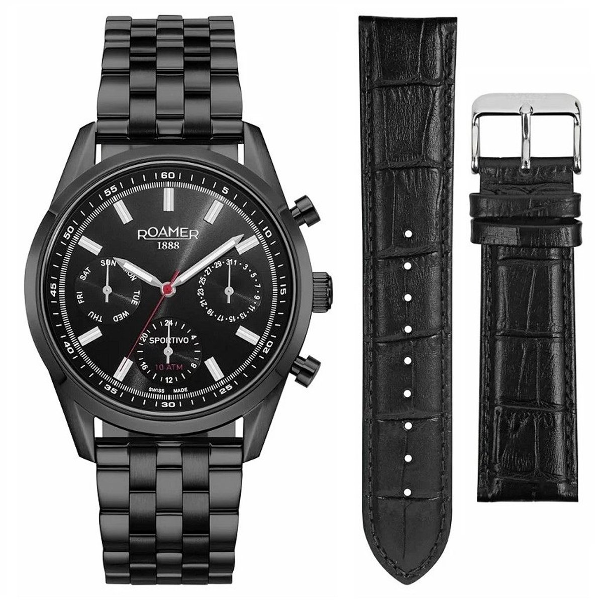 Roamer Sportivo Set 856982-48-55-70 mannen horloge