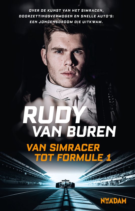 Rudy van Buren: van simracer tot Formule 1 - cover