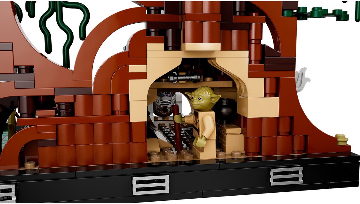 LEGO Star Wars Jedi Training op Dagobah Diorama - 75330 — afbeelding 17