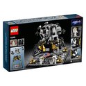 Achterkant LEGO Creator Expert NASA Apollo 11 Maanlander 10266 verpakking.