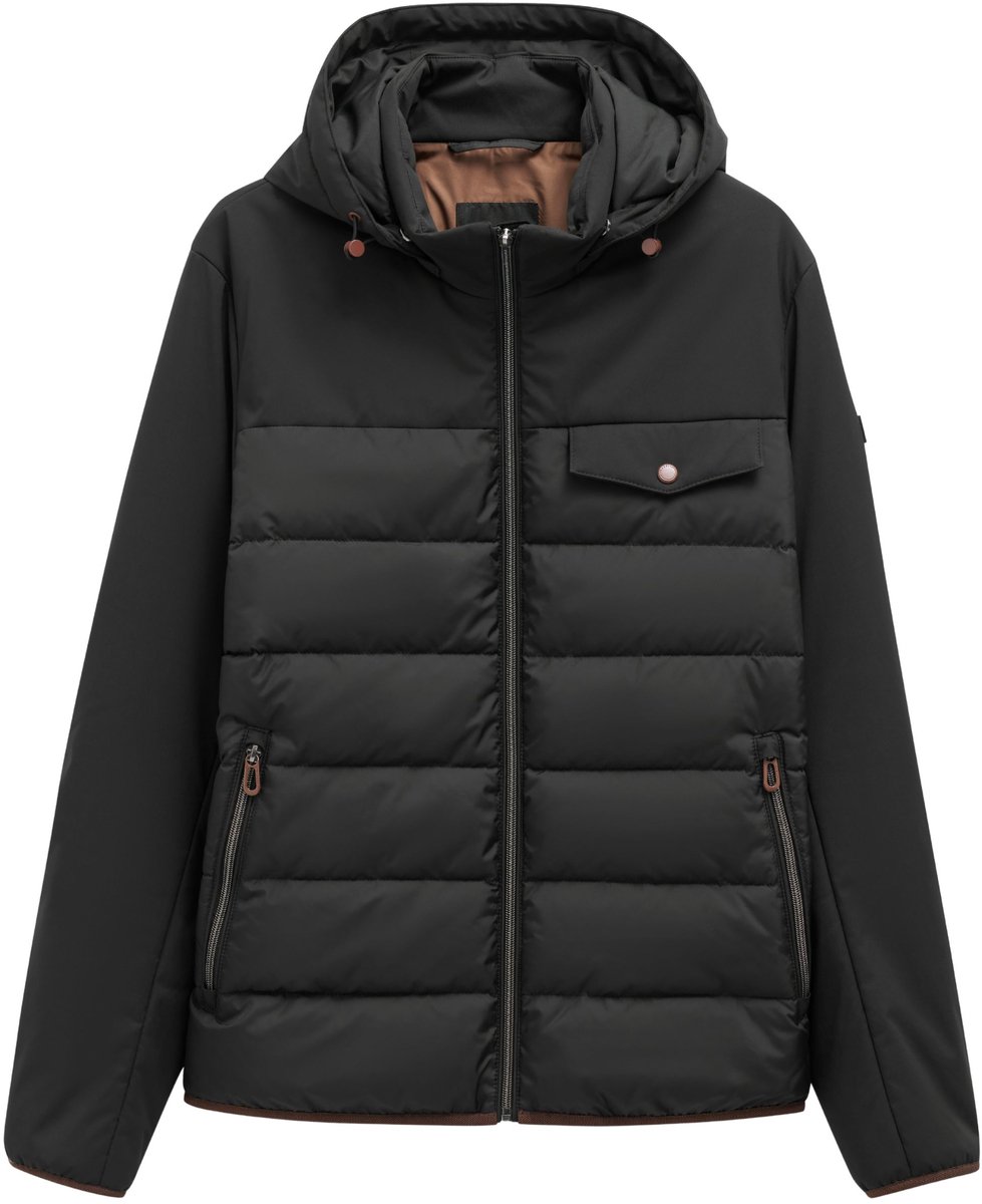 Bugatti - Jas Zwart Bugatti Jackets Zwart 873113-81031
