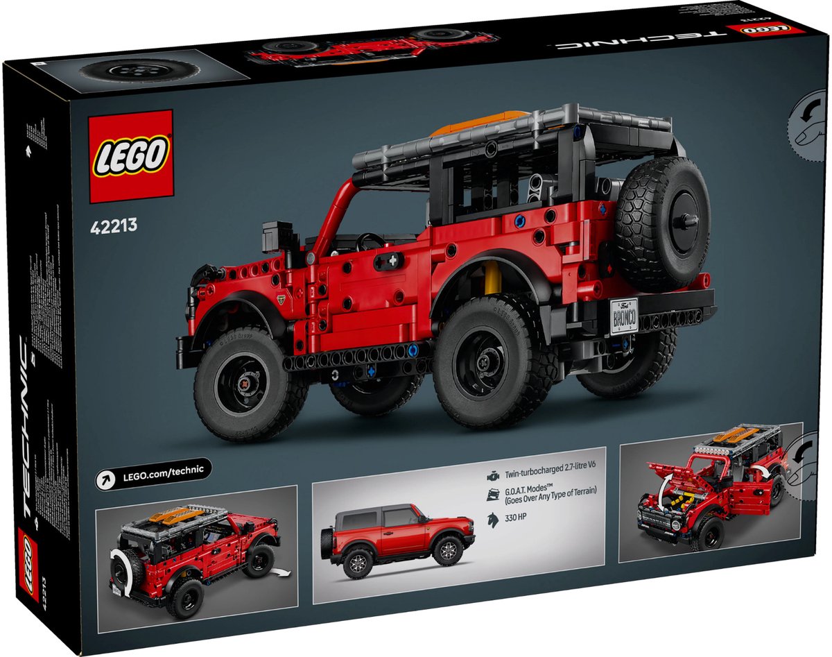LEGO® Technic Ford Bronco® SUV Modelauto - 42213 — afbeelding 21