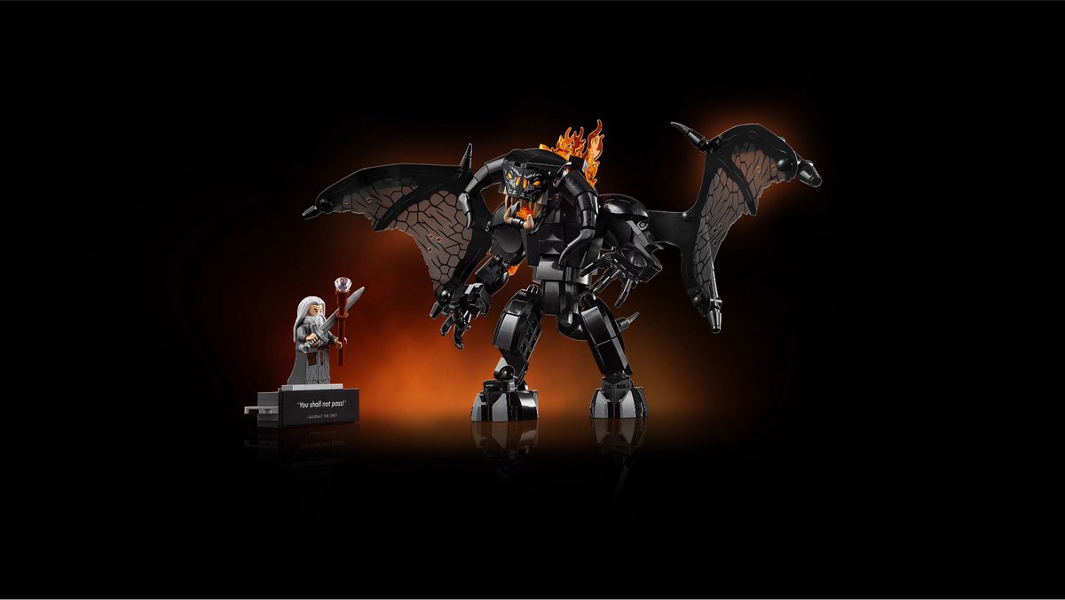 LEGO Icons Boekensteun: The Lord of the Rings – Balrog Set - 10367 — afbeelding 23