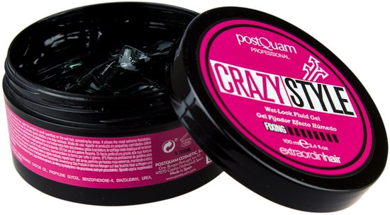 Postquam Extraordinhair Crazy Style Wet Look Fluid Gel 100 Ml