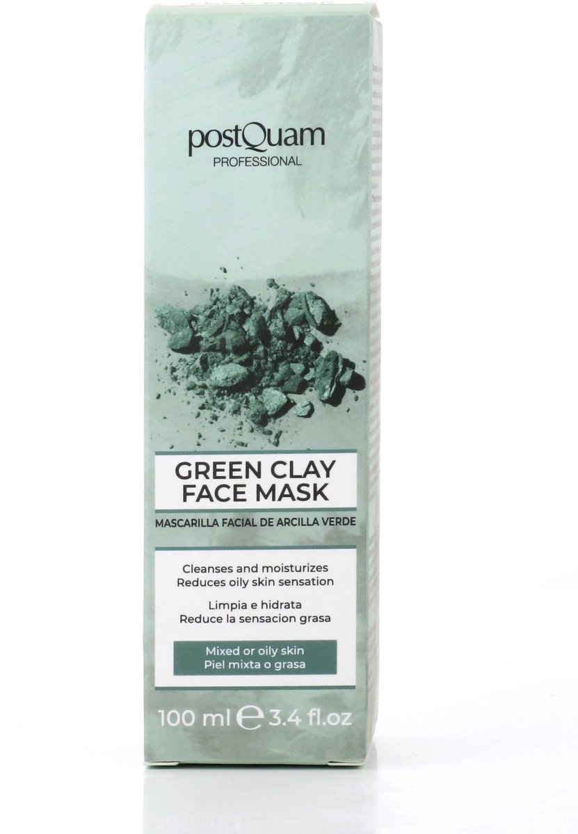 POSTQUAM SKIN CARE GROENE KLEI MASKER