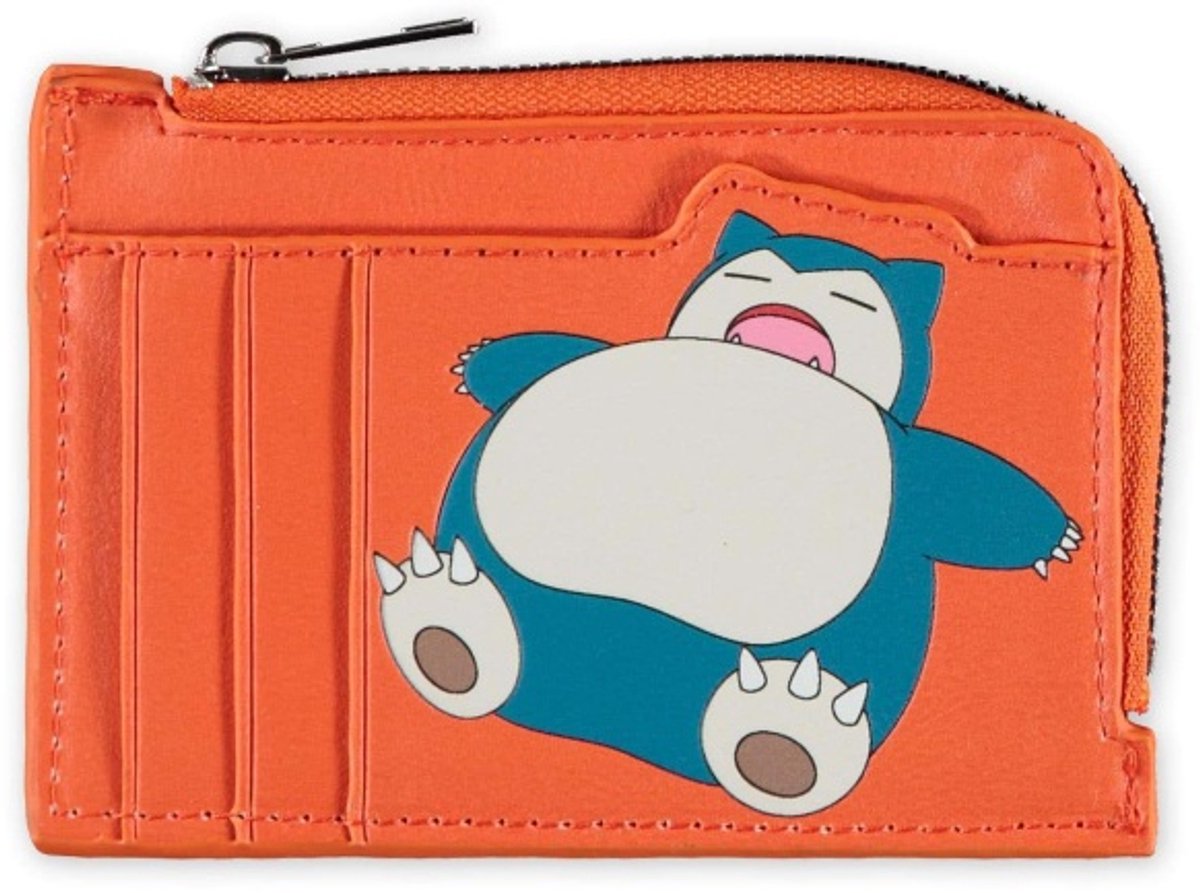 Pokémon - Snorlax Pasjeshouder portemonnee - Oranje
