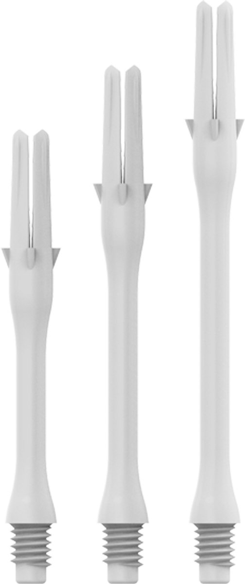L-Style L-Shaft Locked Slim White - Dart Shafts