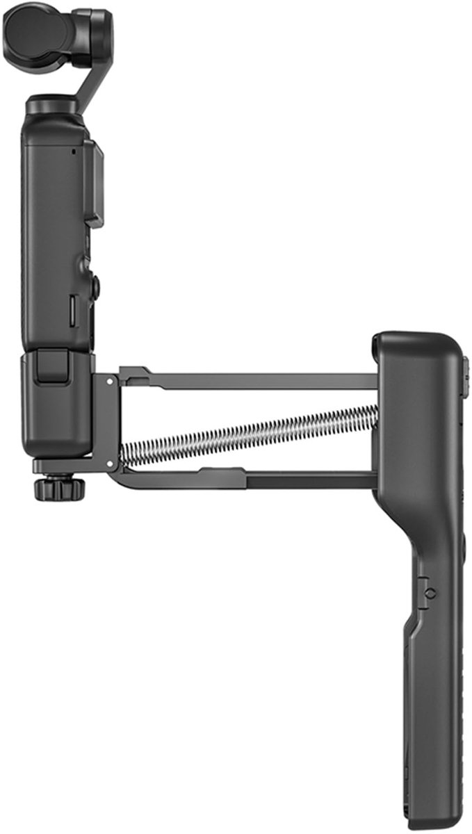 Handheld stabilisator voor DJI Osmo Pocket 3 Head Handheld Stabilizer Opvouwbare Z-as Schokdemper Compatibel met DJI Osmo Pocket Camera Gimbal (zwart)