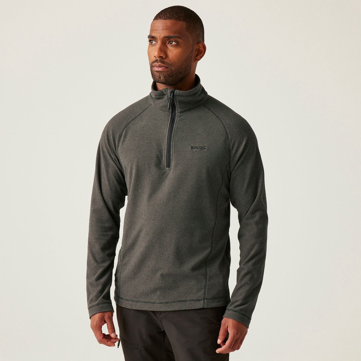 Fleece Heren Hiking Bruin