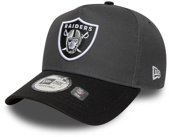 New Era Nfl Eframe Las Vegas Raiders Pet Zwart,Grijs Man