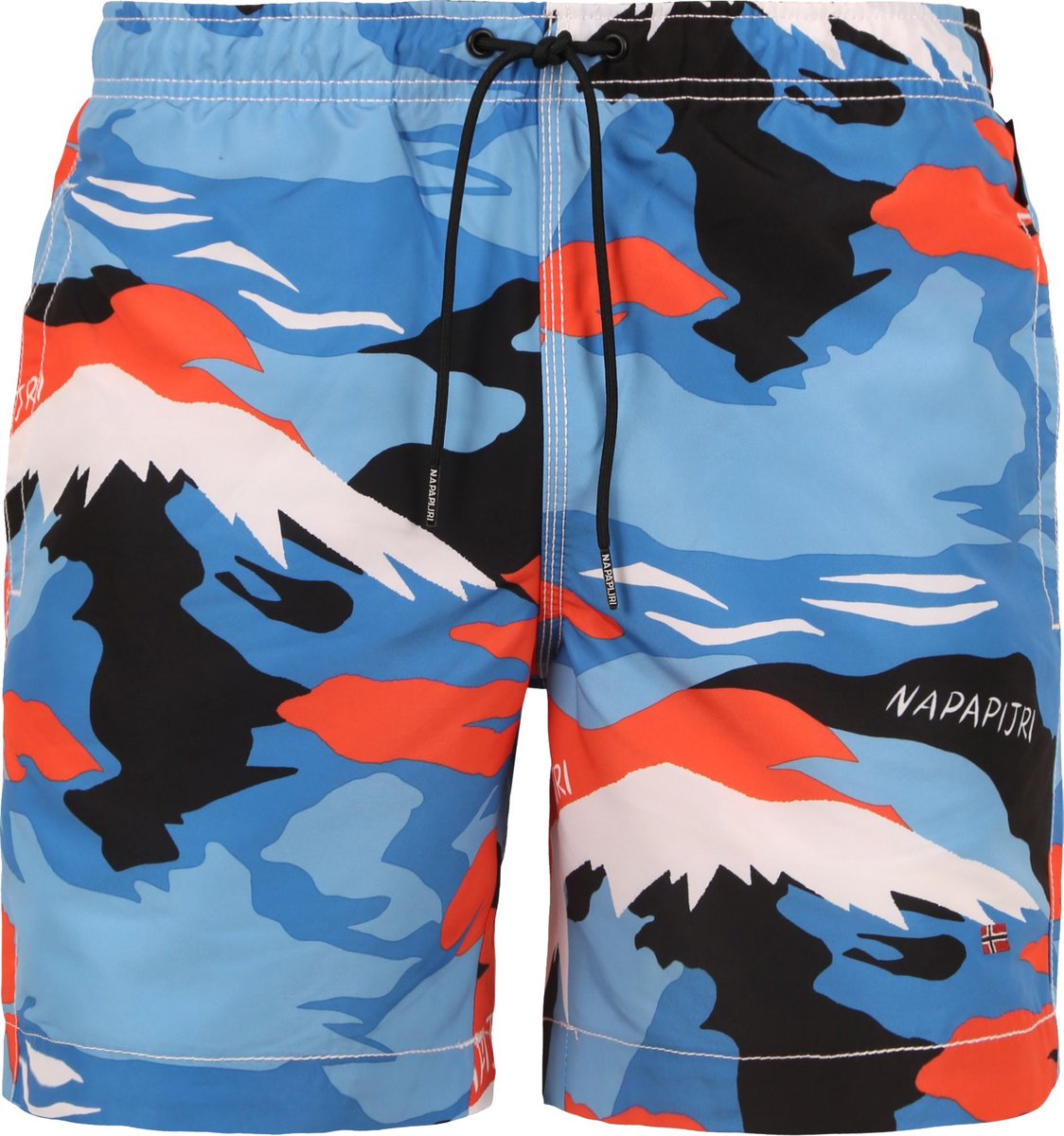 Napapijri Zwembroek Print – Heren Blauw