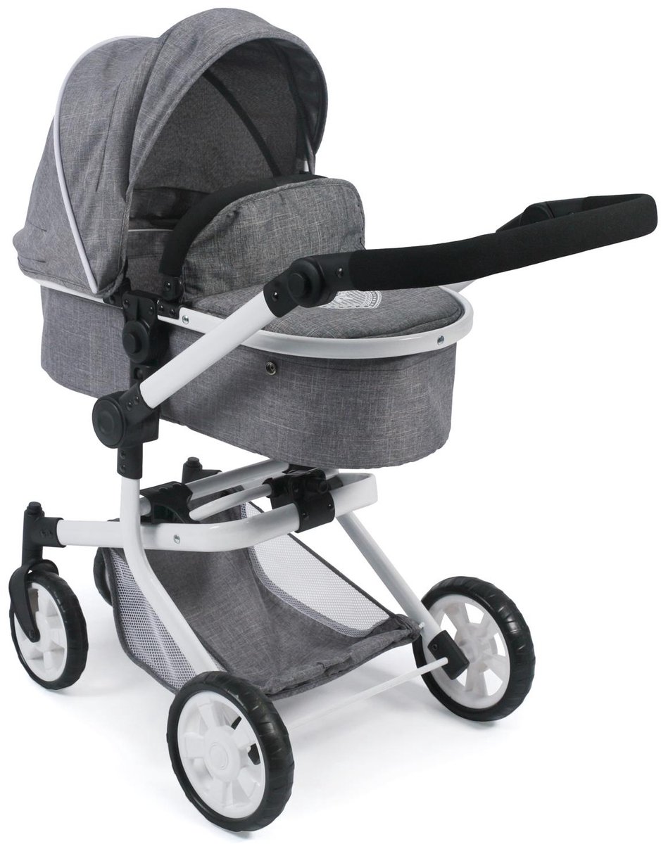 Bayer Chic 2000 - Combi Poppenwagen Mika - Jeans Grey