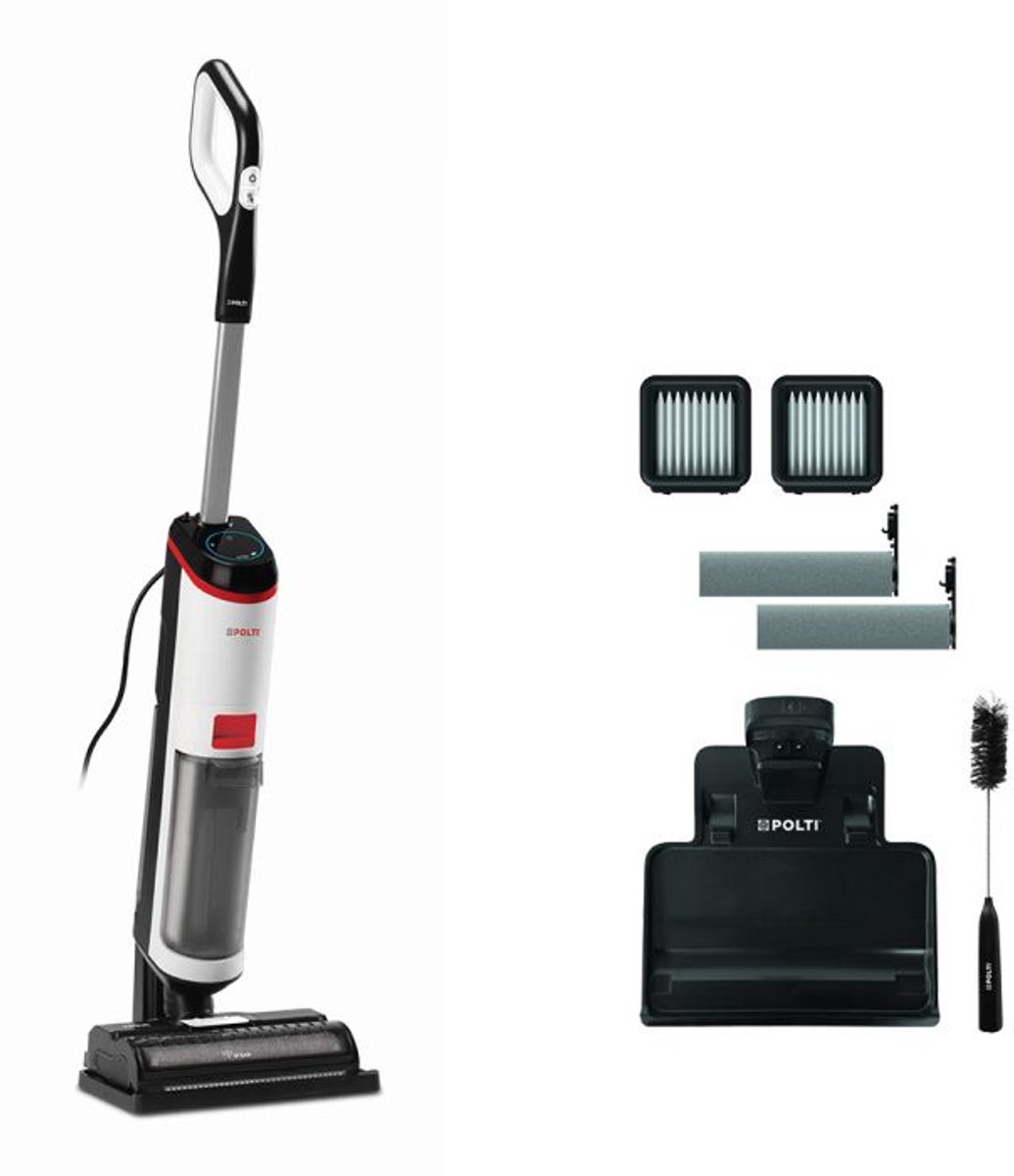 Polti RollySteam WD10 3-in-1 Vloerreiniger – Stofzuiger, Dweil & Stoomreiniger – 750W – foto 8