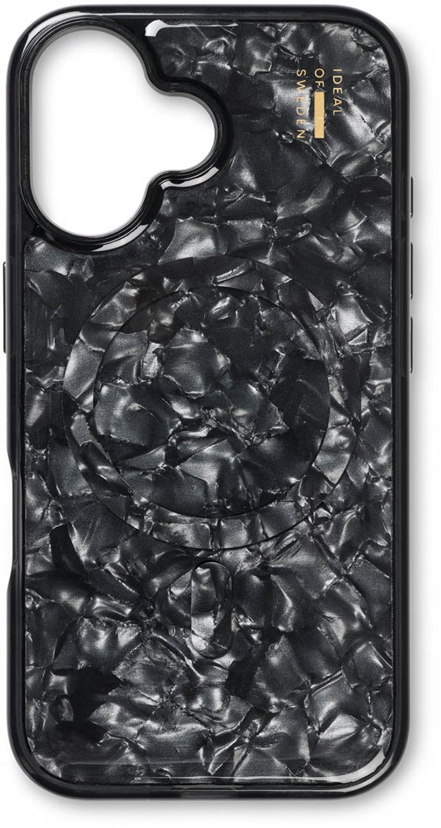 iDeal of Sweden Pearlised geschikt voor MagSafe Case geschikt voor iPhone 17 - Black