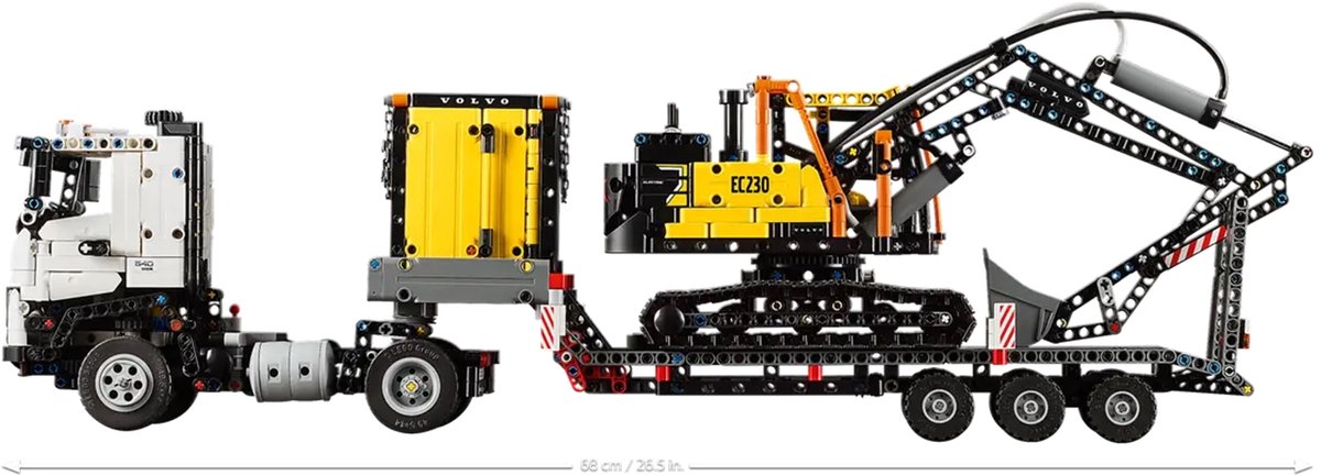 LEGO Technic Volvo FMX truck & EC230 elektrische graafmachine 42175 — afbeelding 21