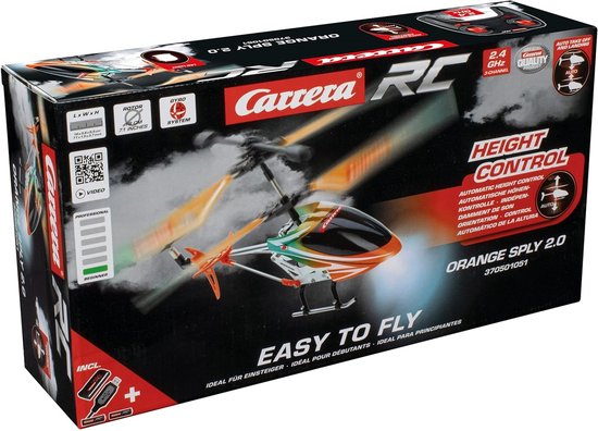 Carrera RC Orange Sply 2.0 - Helikopter 2,4GHz RC Model Kant en Klaar