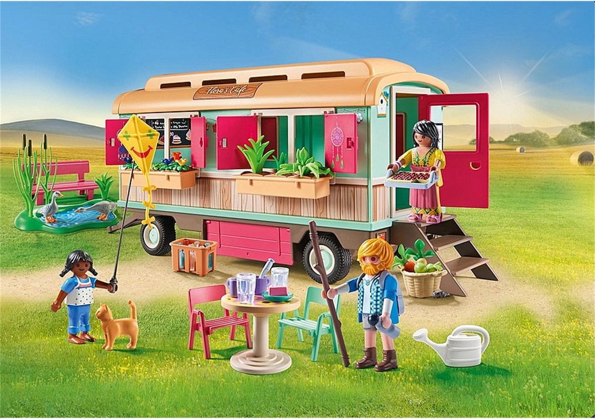 PLAYMOBIL Country Gezellig woonwagencafé - 71441 — afbeelding 5