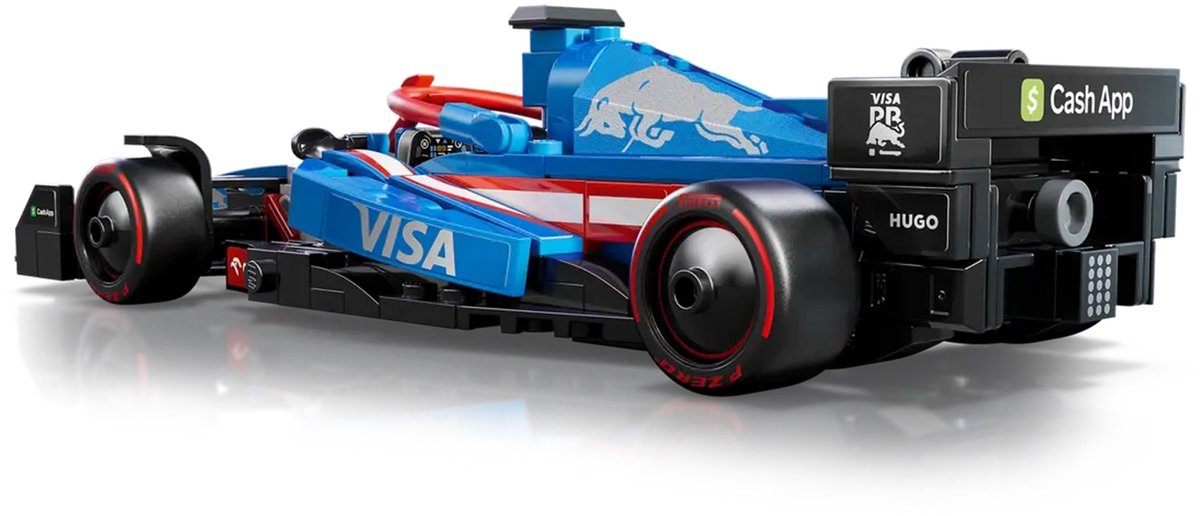 LEGO Speed Champions Visa Cash App RB VCARB 01 F1 racewagen Set - 77246 — afbeelding 17