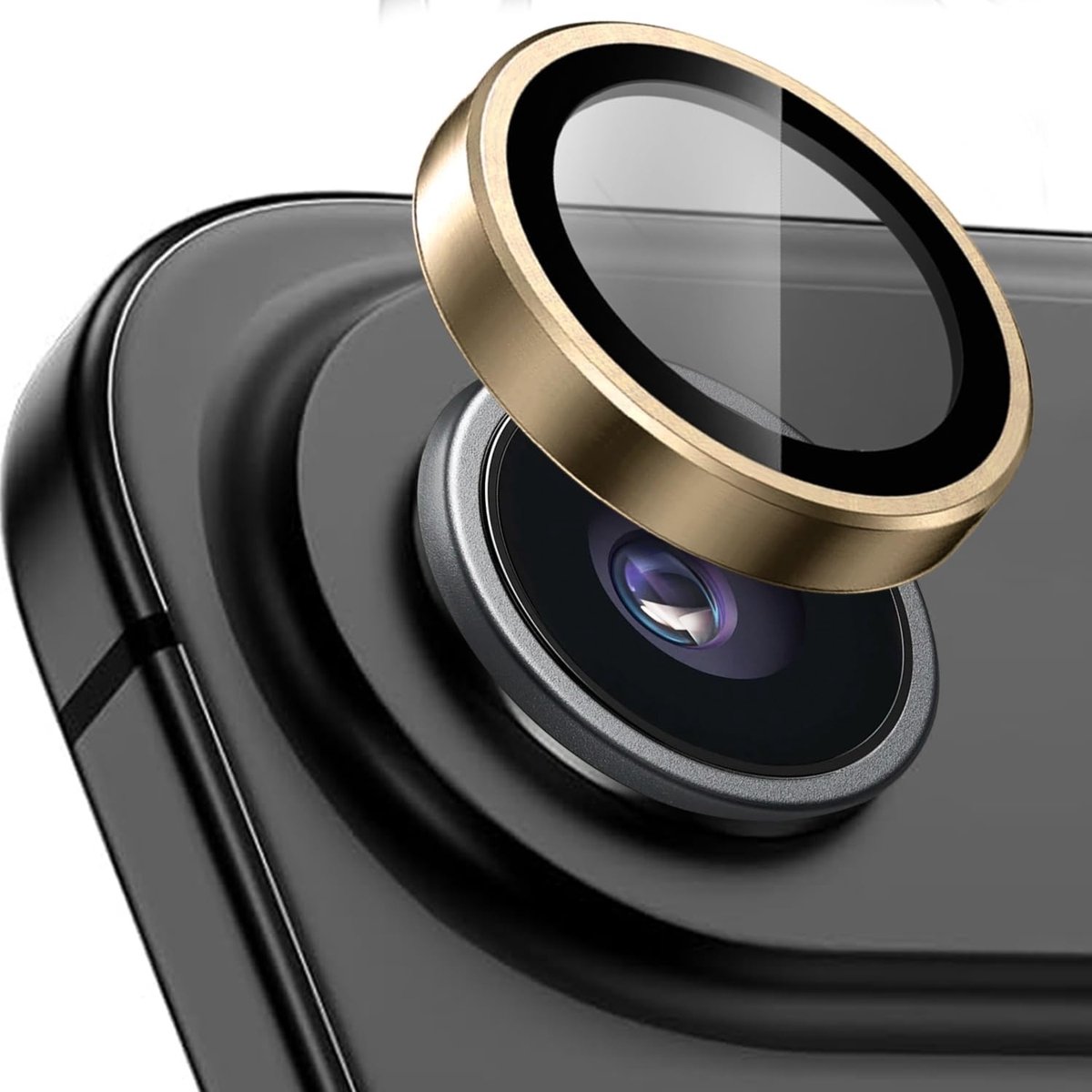 Camera Lens Screen Protector Geschikt voor iPhone Air Gold - Screenprotector - Camera Protector iPhone Air