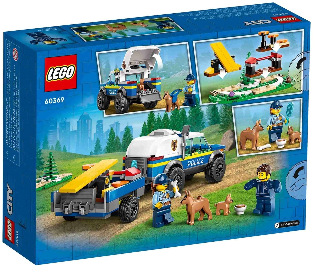 LEGO City Mobiele training voor politiehonden Set - 60369 — afbeelding 5