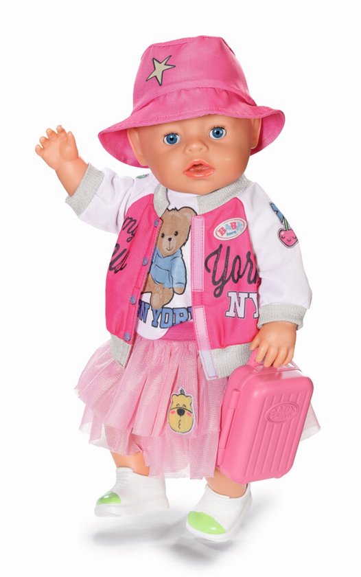 BABY born Deluxe Op reis - Poppenkleding 43 cm