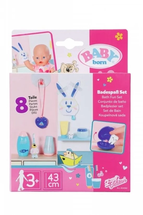 BABY born Badplezier-set - Poppenverzorginsproduct — afbeelding 2