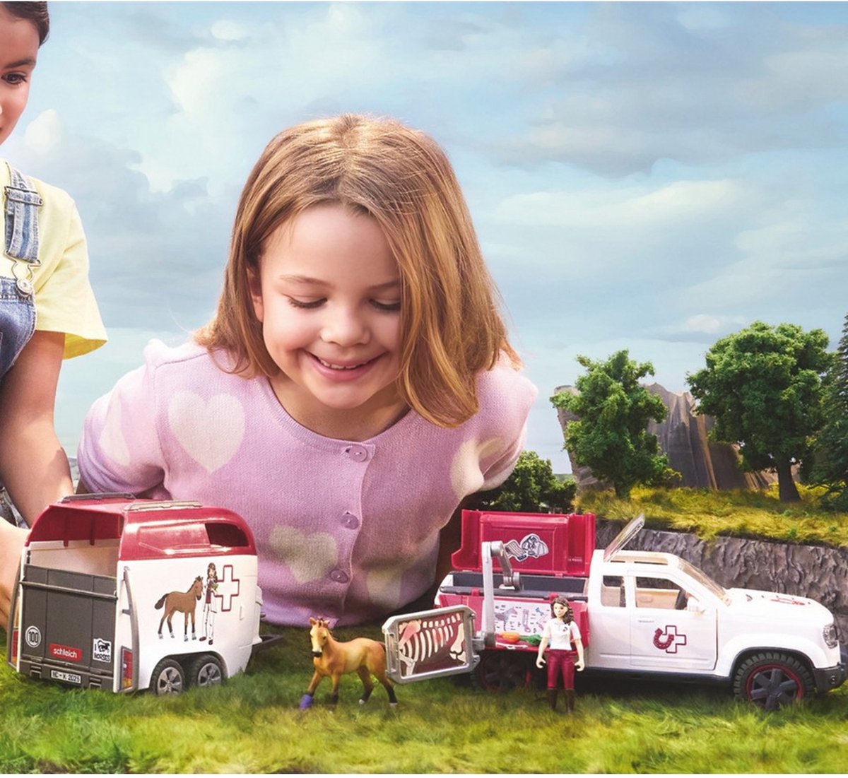 schleich HORSE CLUB - Mobiele dierenarts met aanhanger - 42704 — afbeelding 2