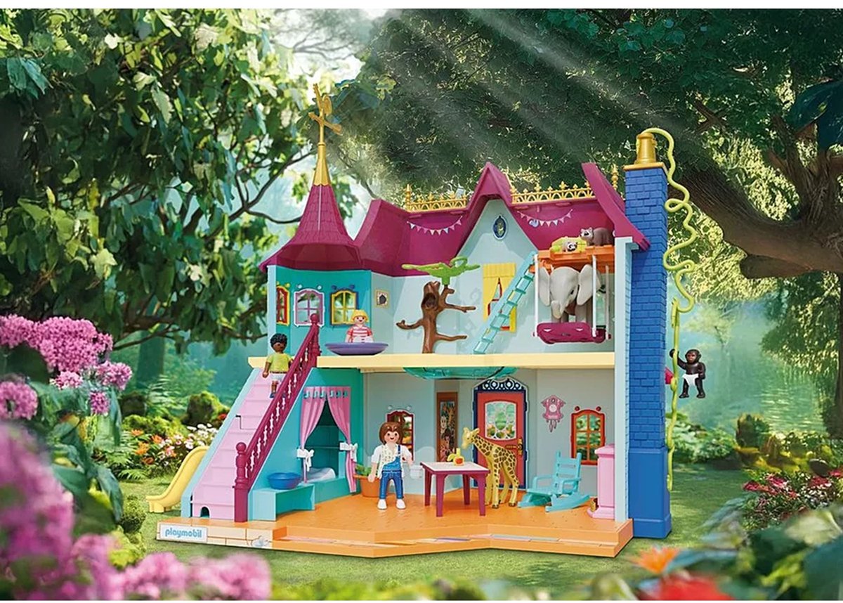 PLAYMOBIL Animals & Friends: Colourful Animal Mansion - 71852 — afbeelding 8