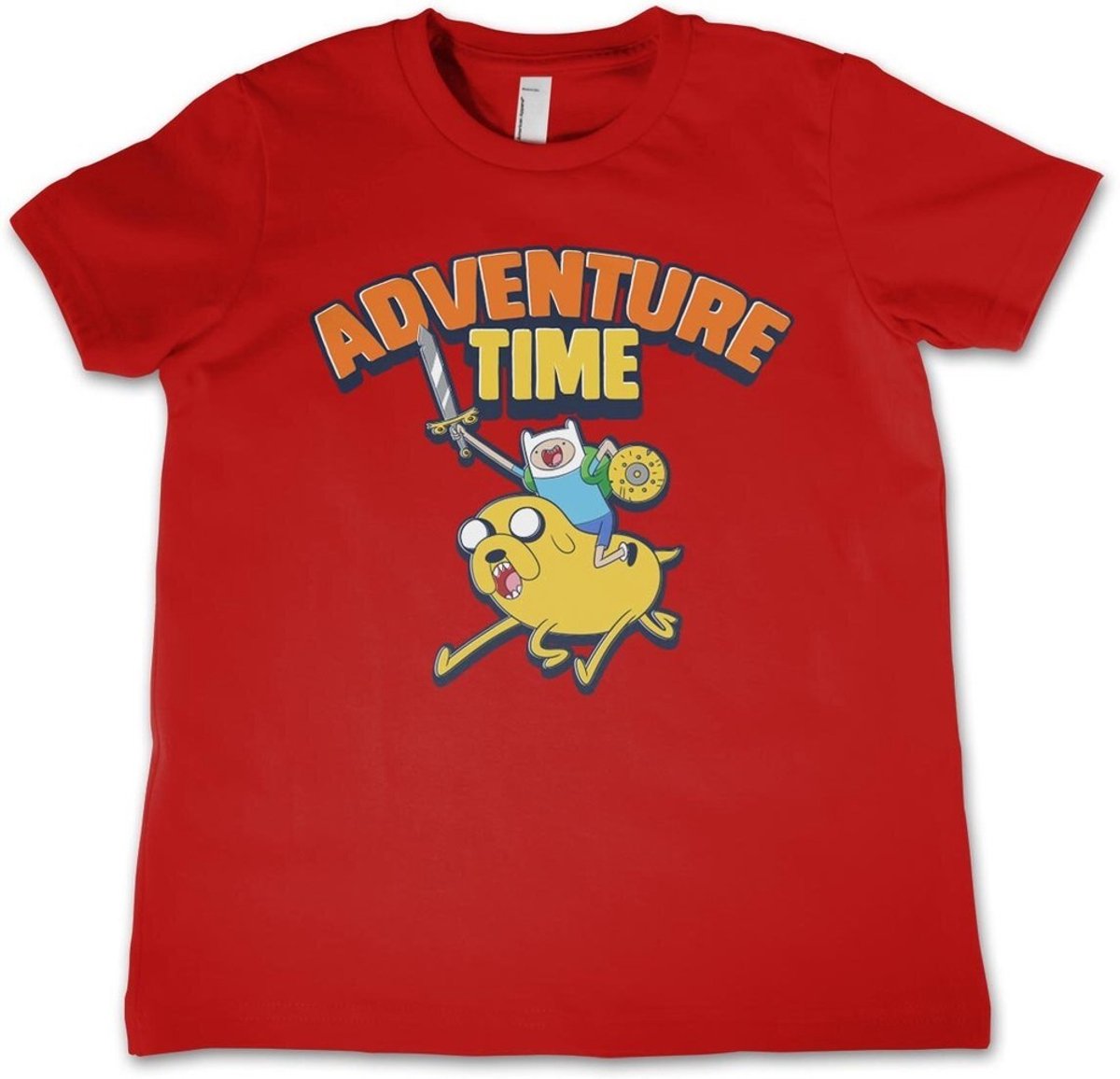 Adventure Time Kinder-T-shirt rood