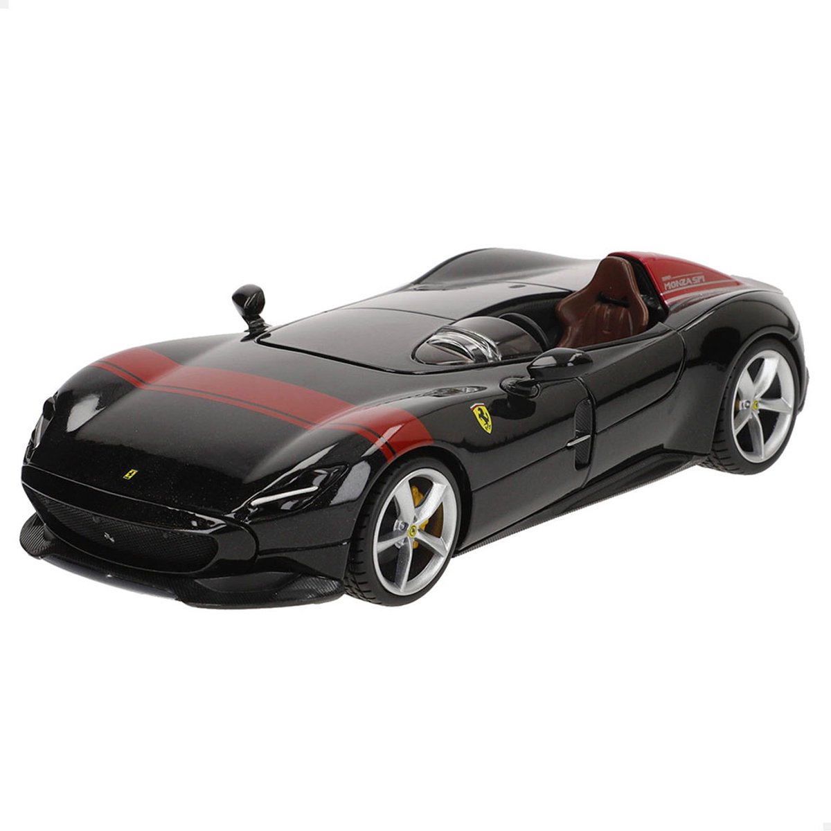 Bburago Ferrari R&P Monza SP1, schwarz/rot 1:20 Auto
