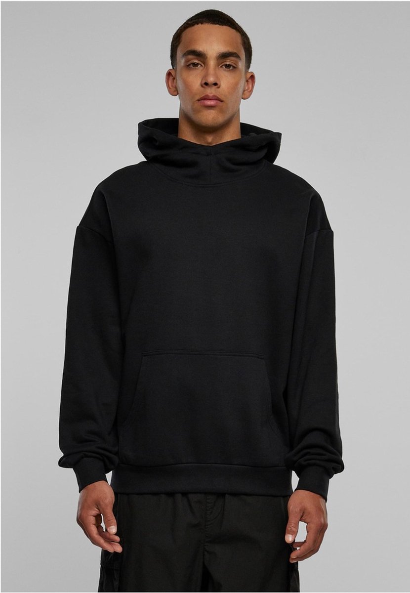 Urban Classics High Neck Hoodie/trui S Zwart