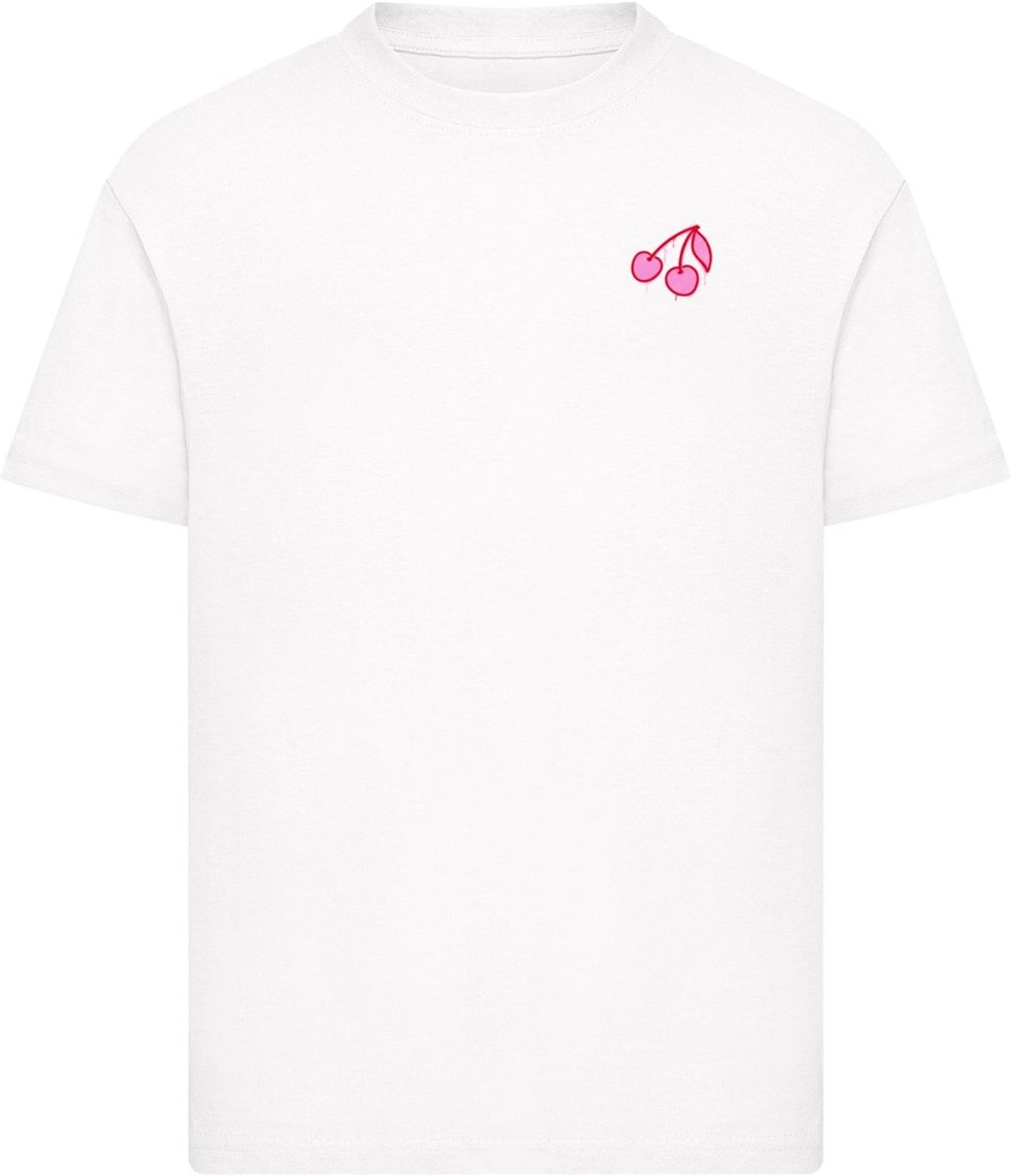 Mister Tee Kids Japan Cherries Kinder Tshirt Kids 158/164 Wit