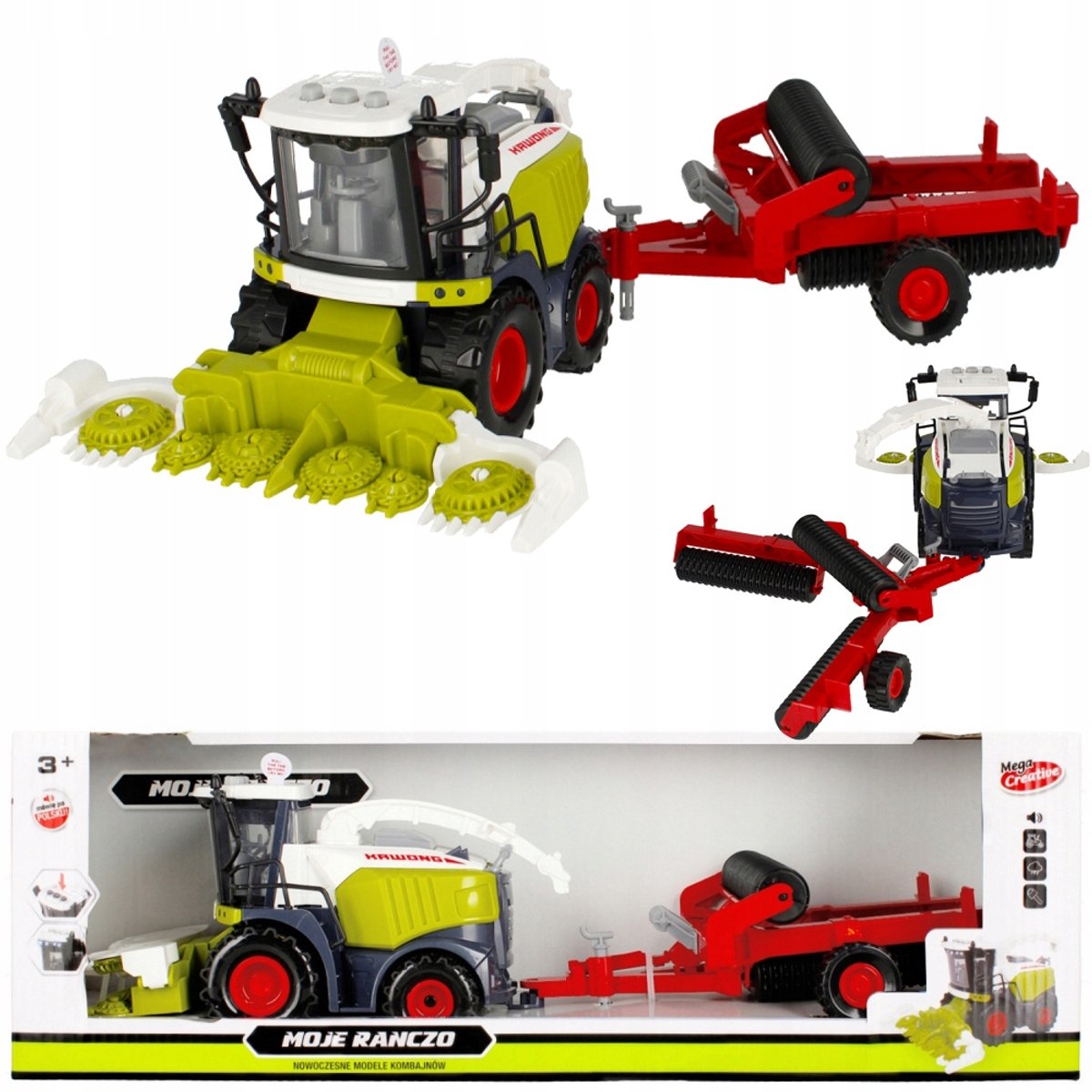 Mega Creatieve Combiner 21cm - Geluid & Licht, 3+